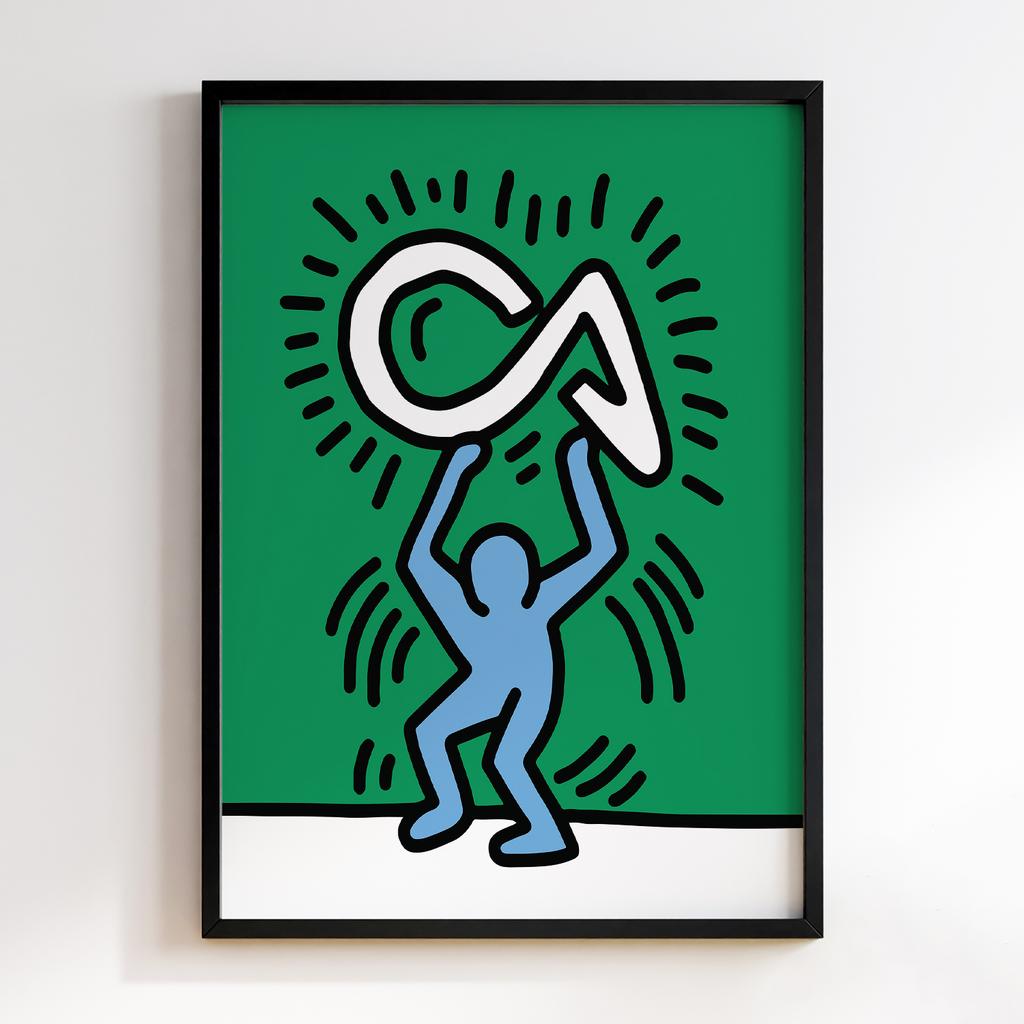 Постер Кіт Харінг (Keith Haring) KG140