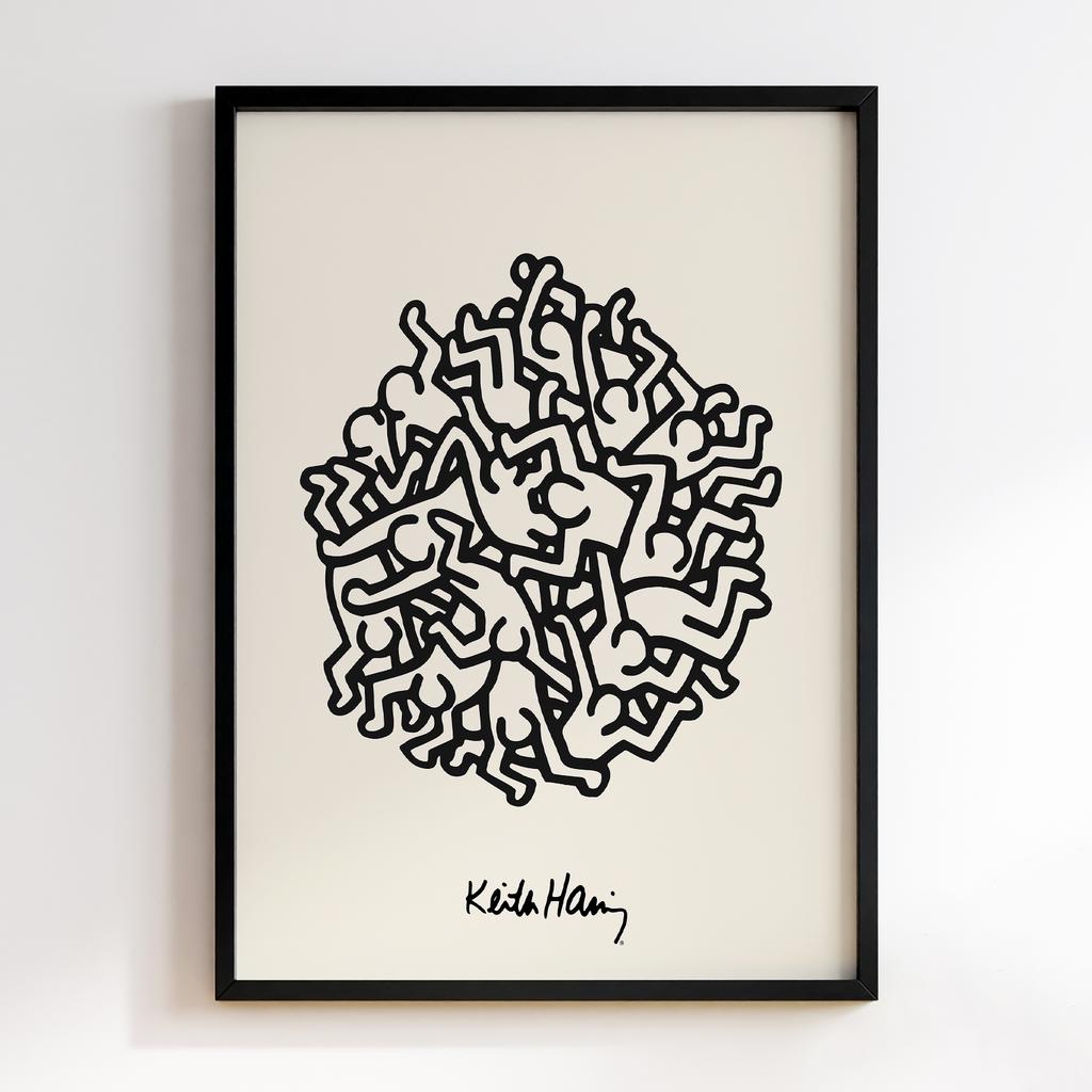 Постер Кіт Харінг (Keith Haring) KG152