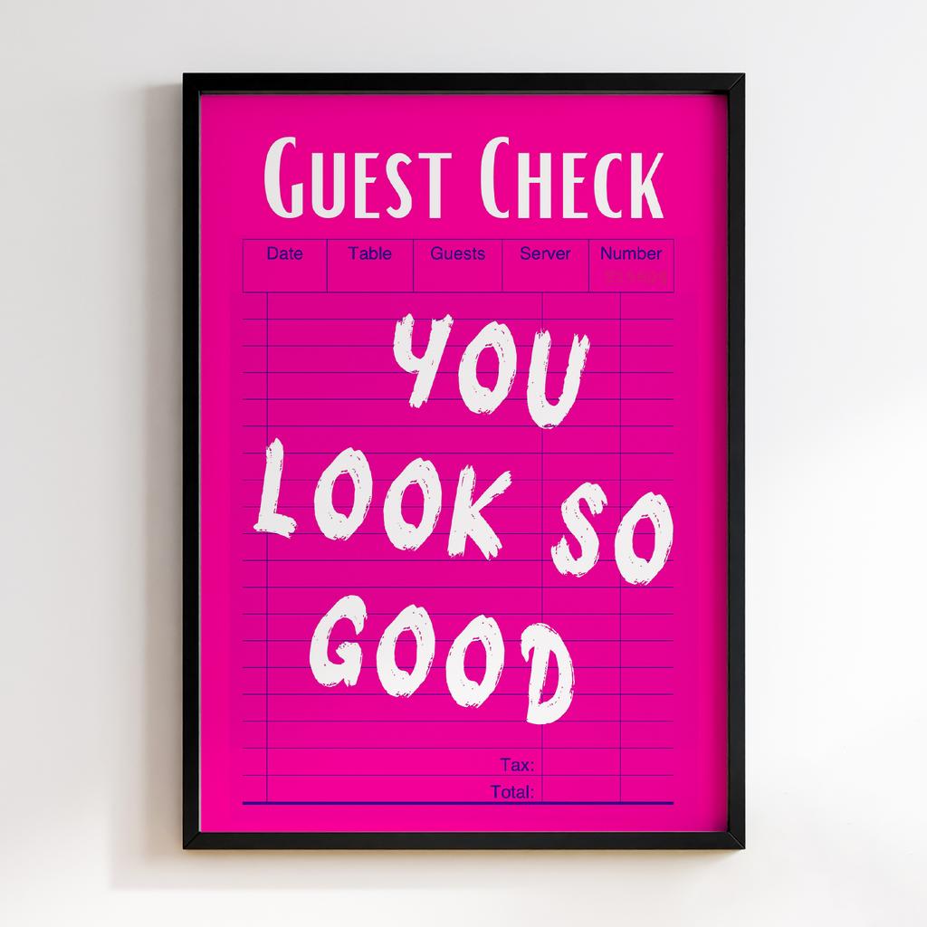 Постер You Look So Good