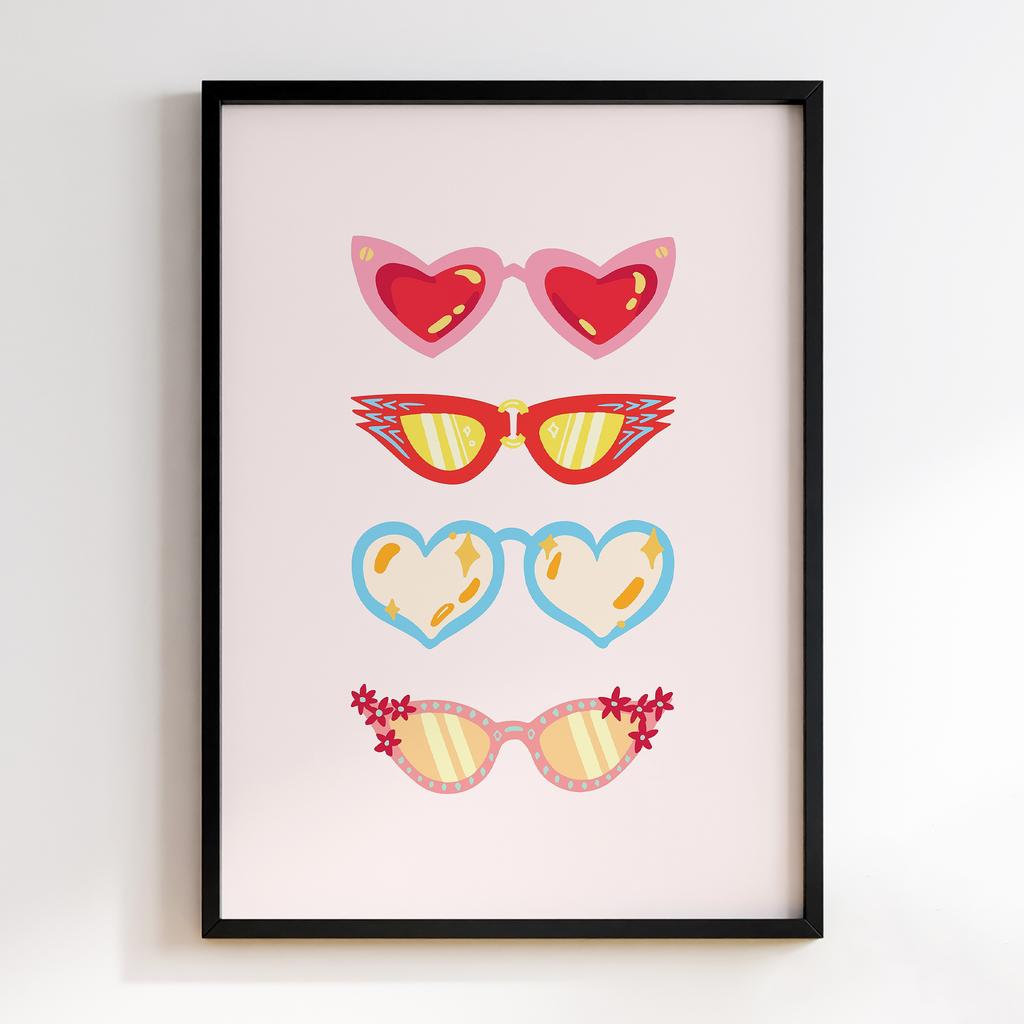 Постер Trendy Sunglasses