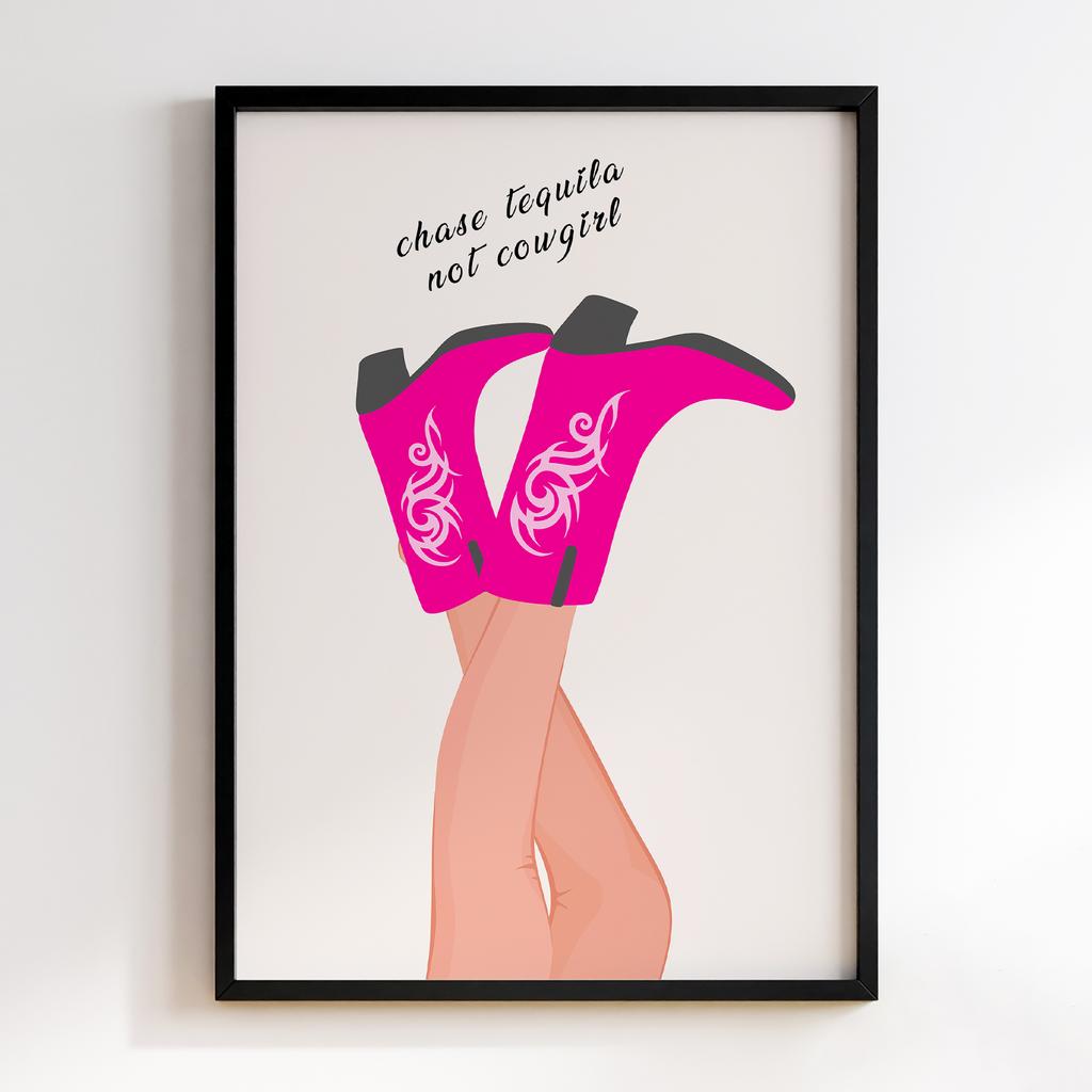 Постер Chase Tequila Not Cowgirl