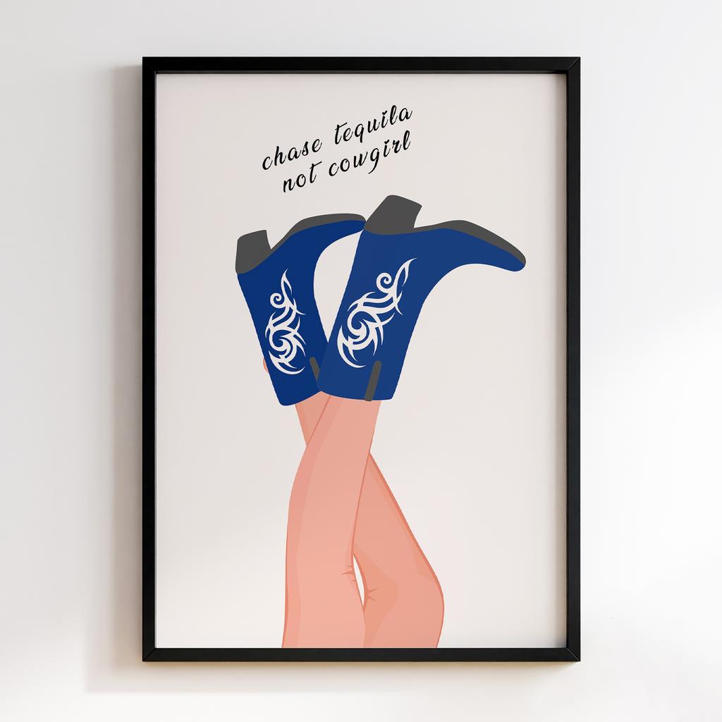 Постер Chase Tequila Not Cowgirl