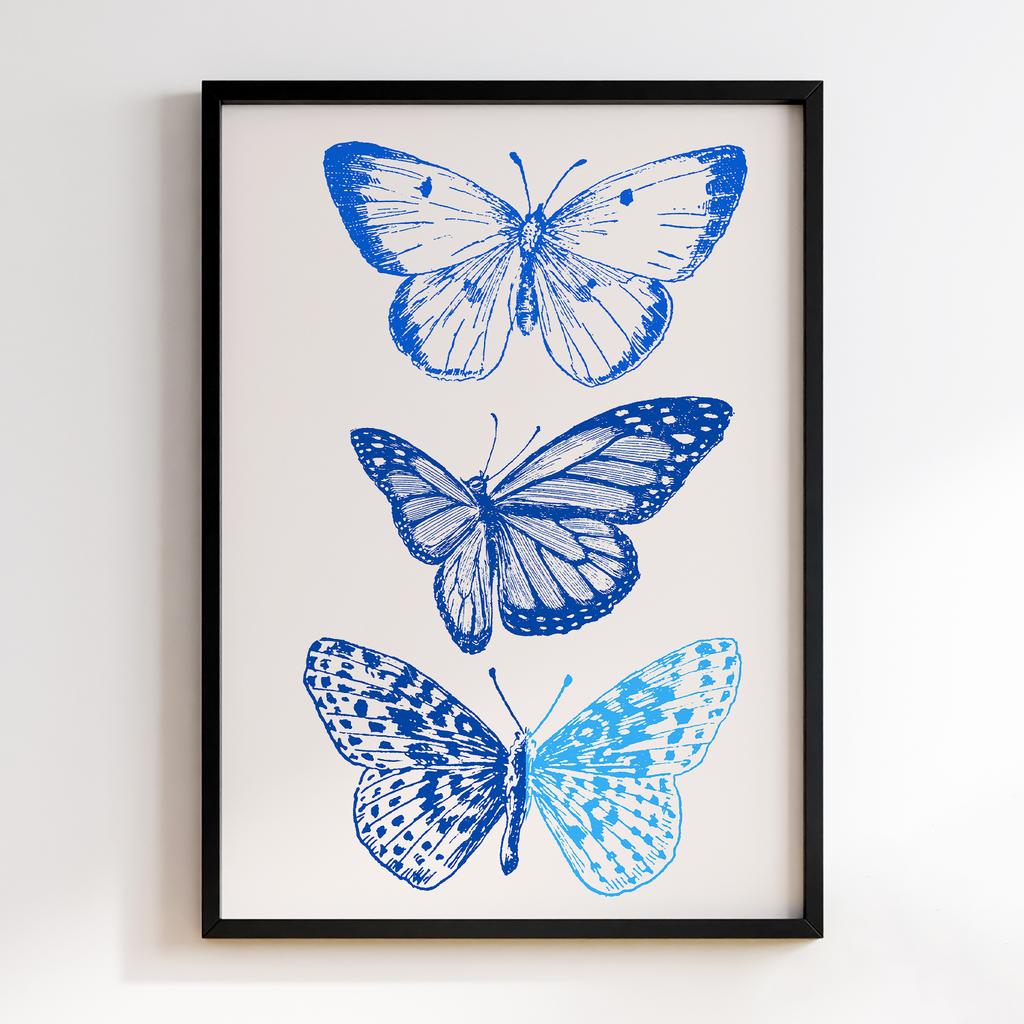 Постер Blue Butterfly
