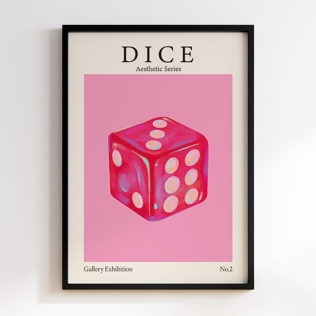 Постер Dice Aesthetic Series