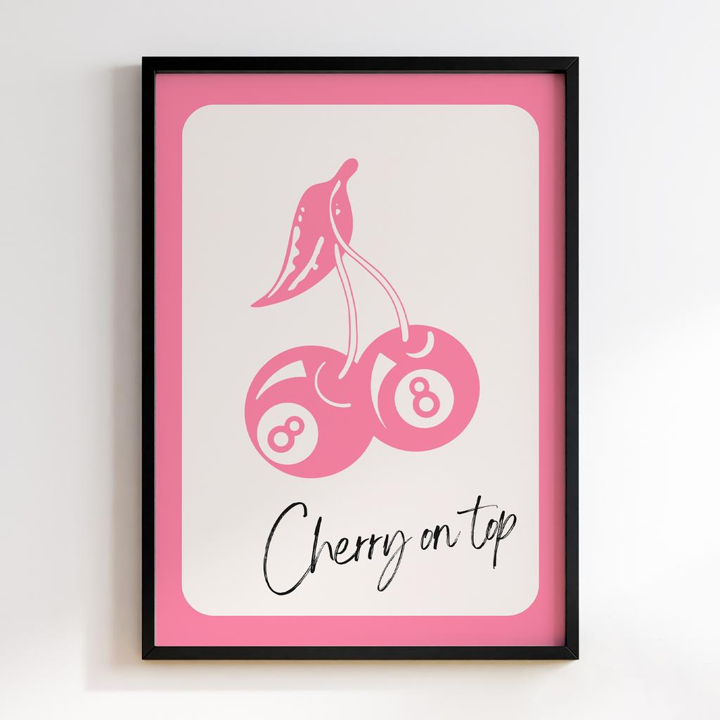 Постер Bowling Ball Cherry on Top