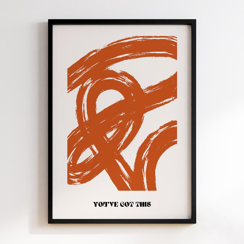 Постер You’ve Got Time Abstract Art