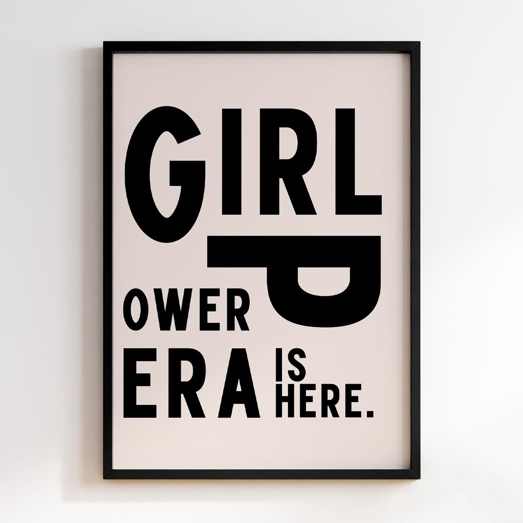 Постер Girl Power Era is Here