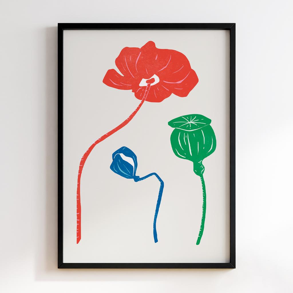 Постер Modern Flowers Art MF1708