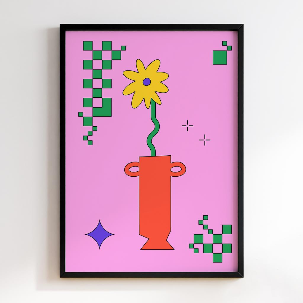 Постер Modern Flowers Art MF1726