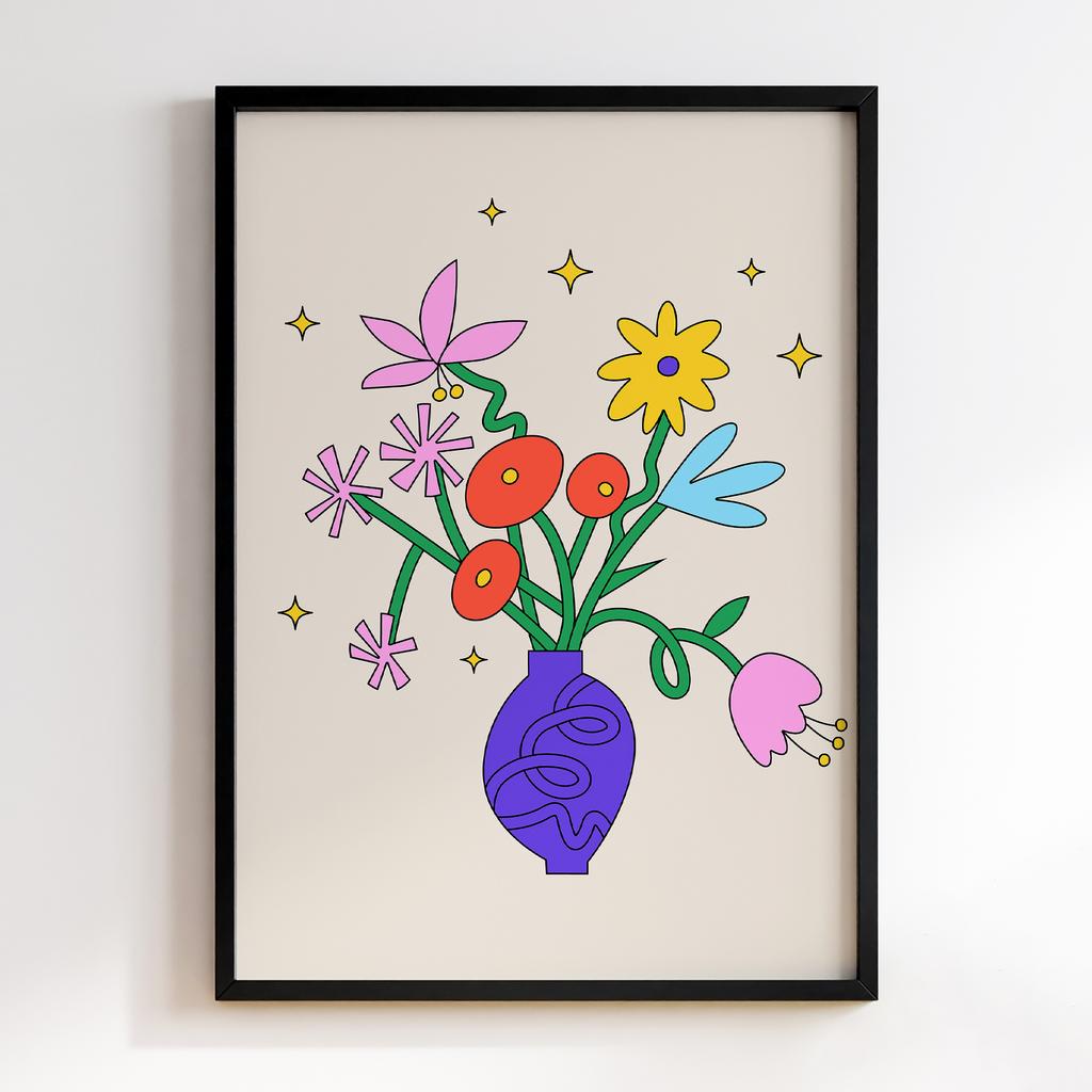 Постер Modern Flowers Art MF1727