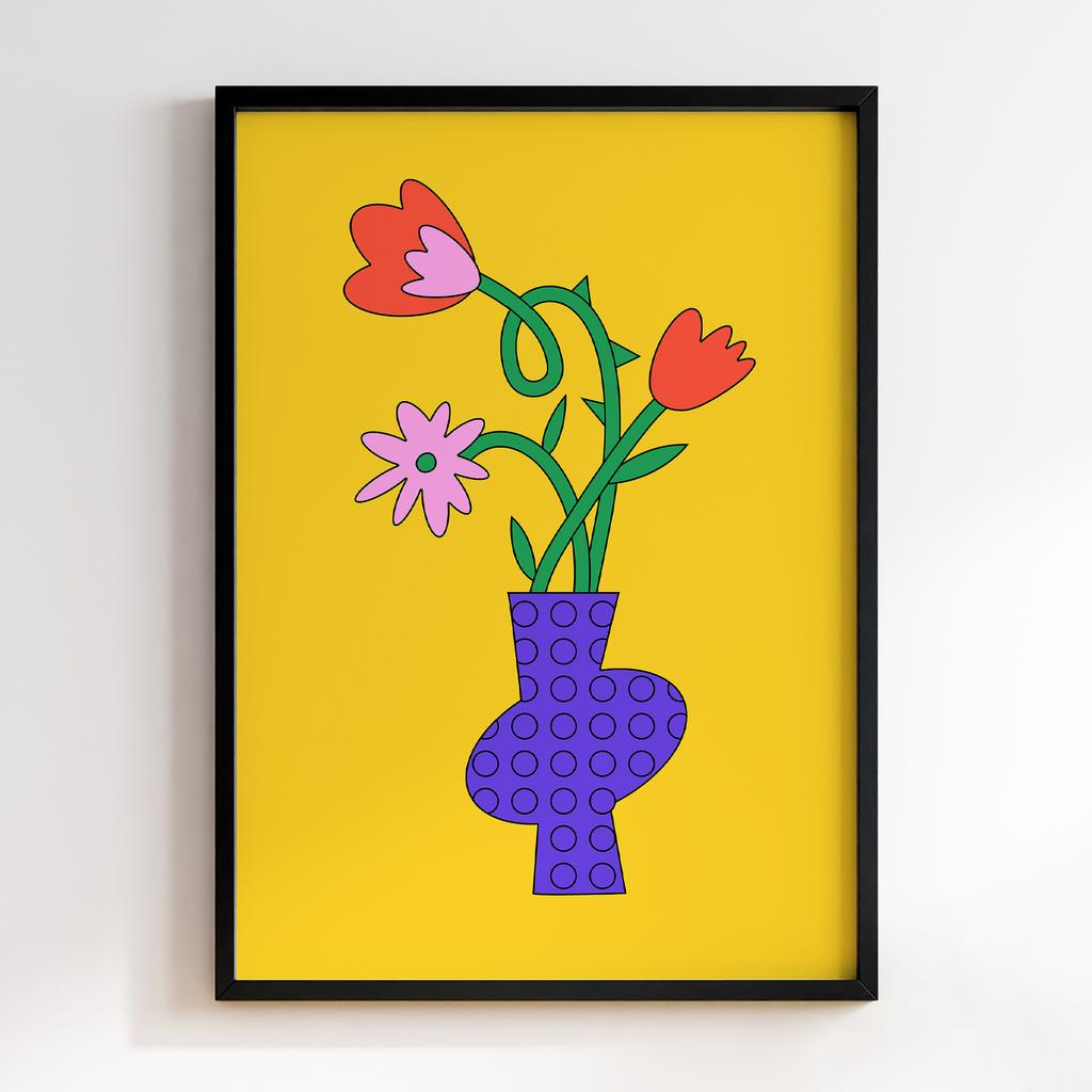 Постер Modern Flowers Art MF1729