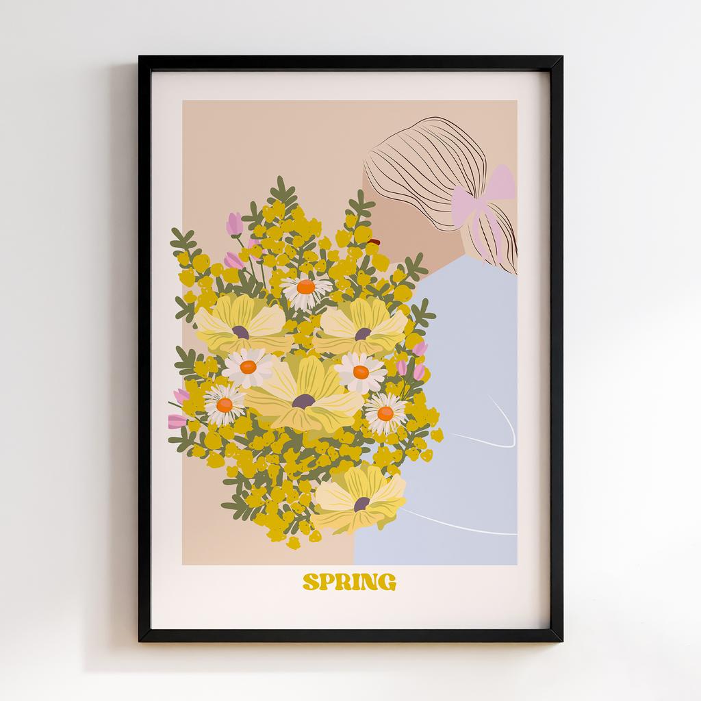 Постер Modern Flowers Art MF1735