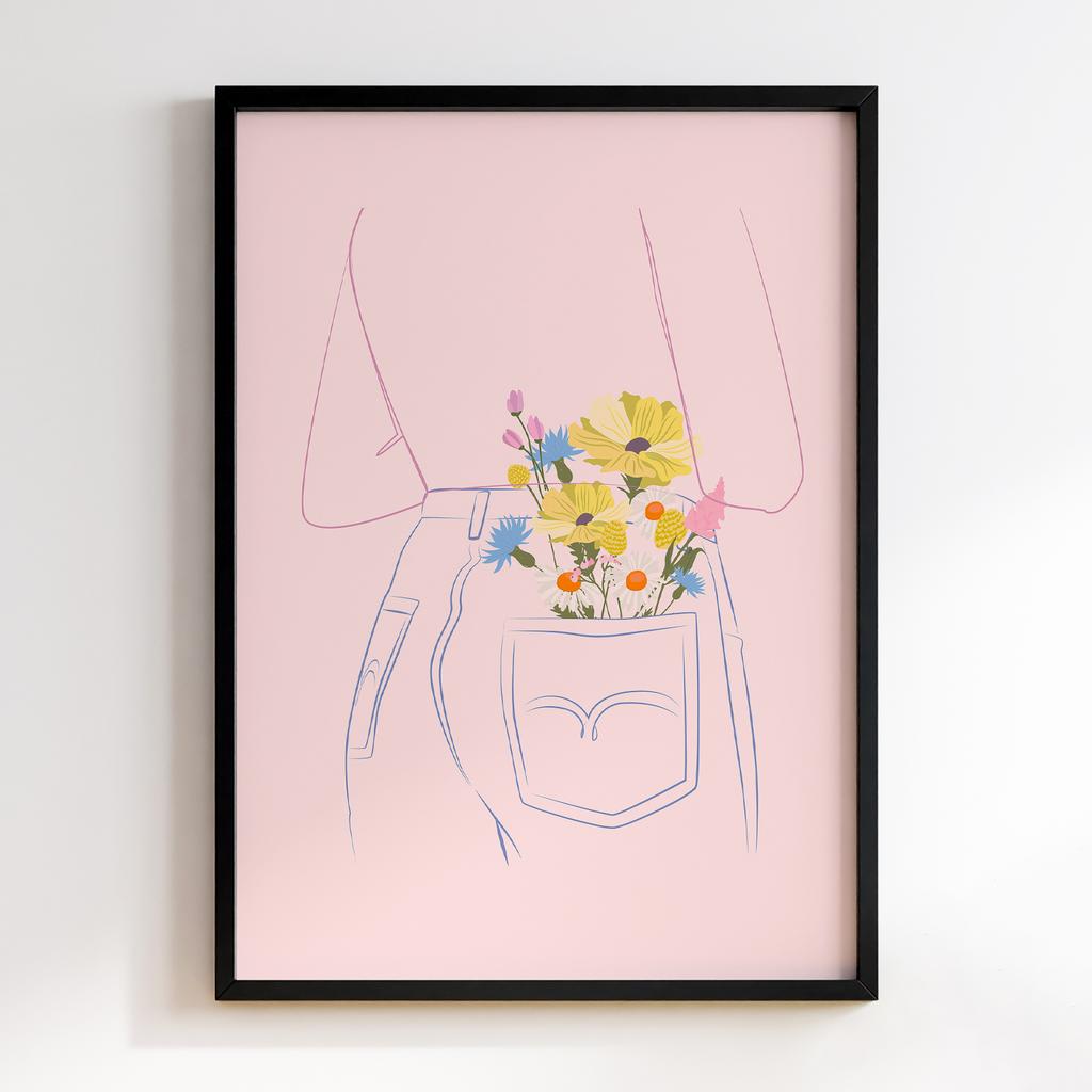 Постер Modern Flowers Art MF1740