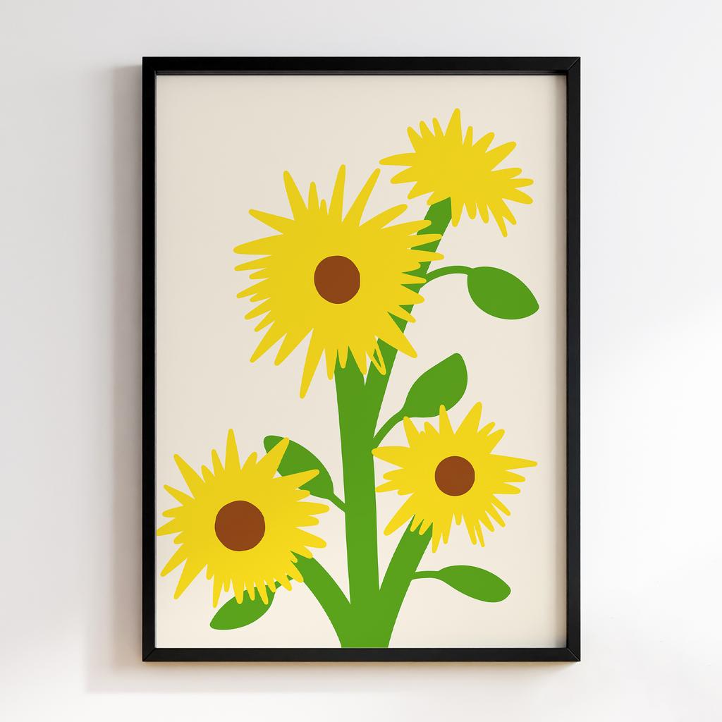 Постер Modern Flowers Art MF1747