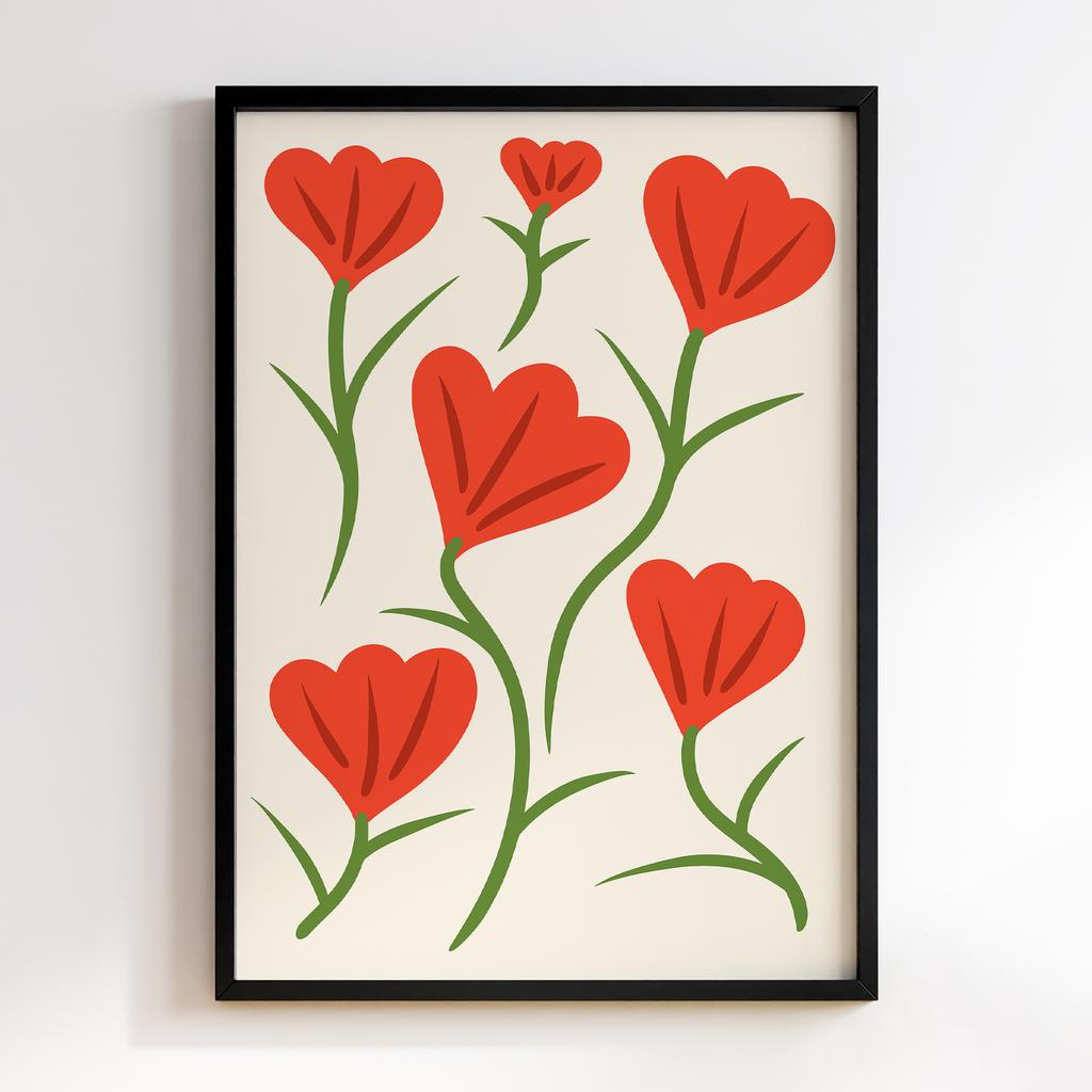 Постер Modern Flowers Art MF1750