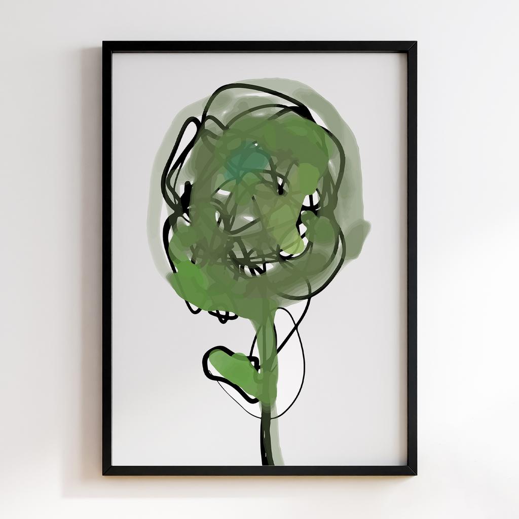 Постер Modern Flowers Art MF1759