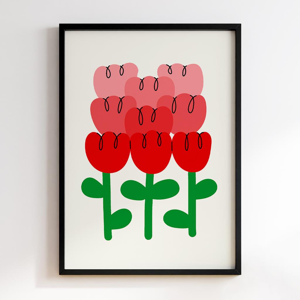 Постер Modern Flowers Art MF1763