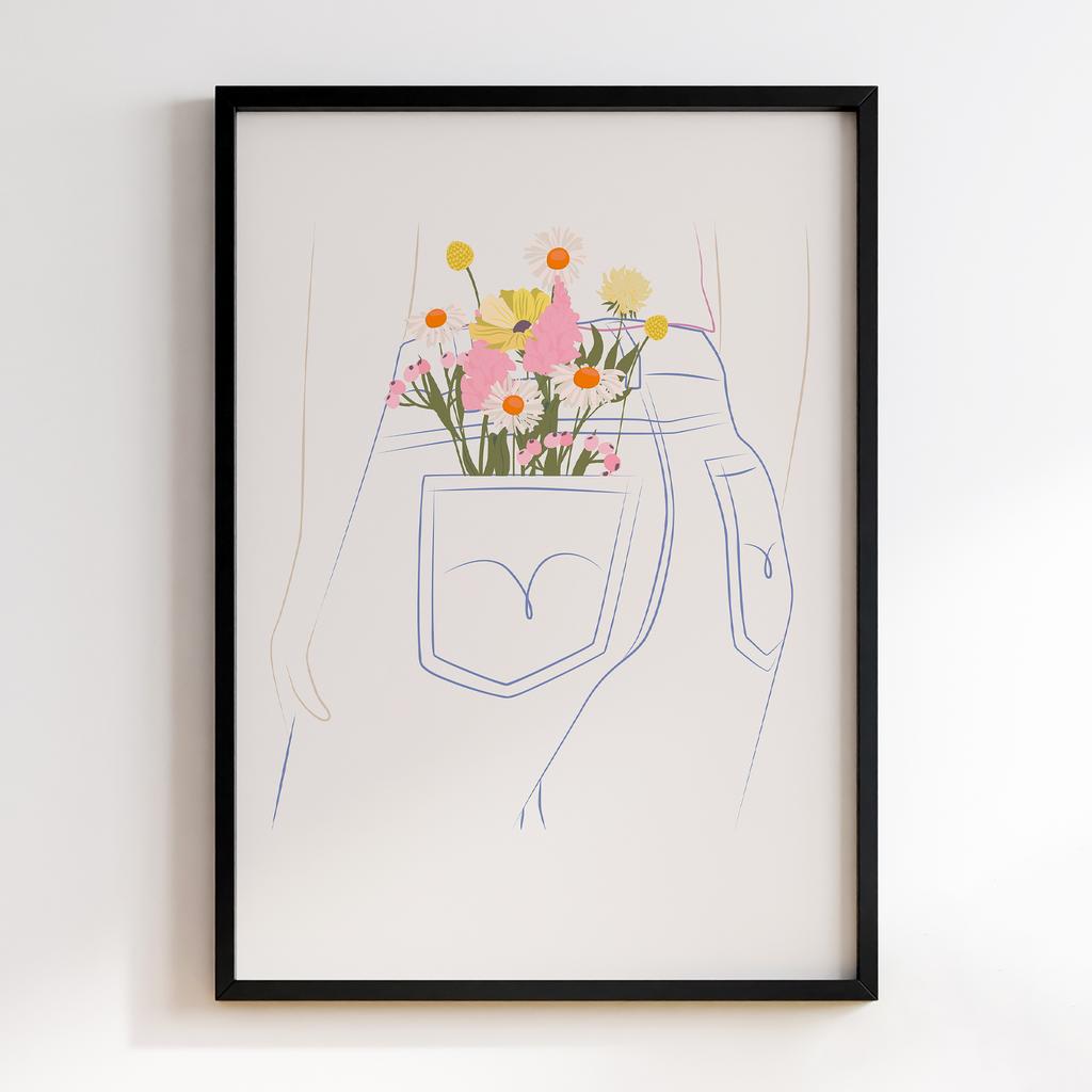 Постер Modern Flowers Art MF1777