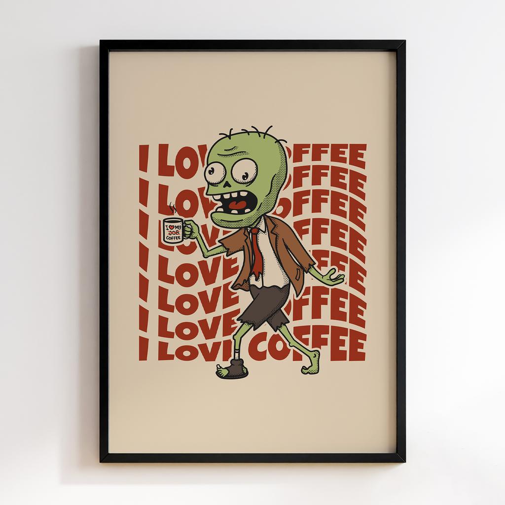 Постер Кава (Coffee) CA001