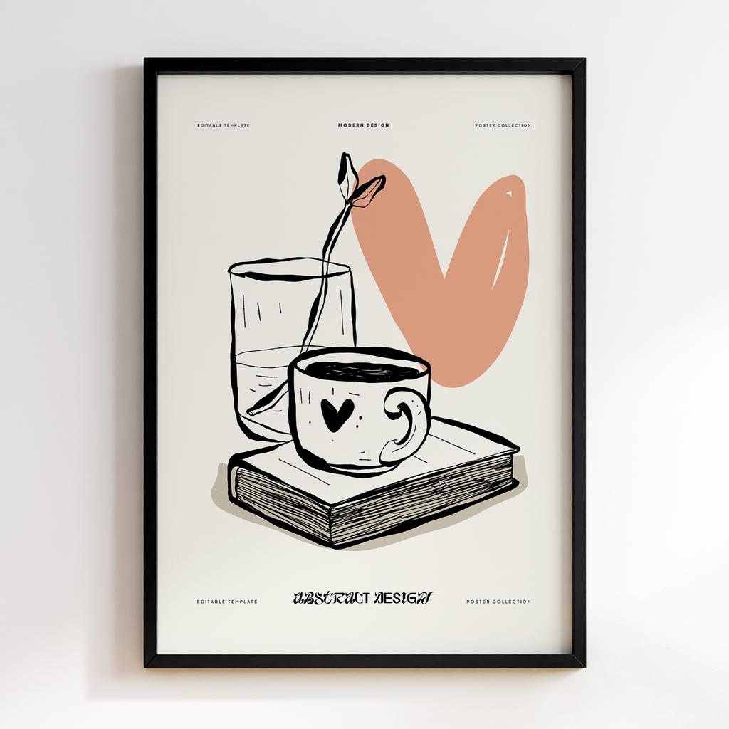 Постер Кава (Coffee) CA002