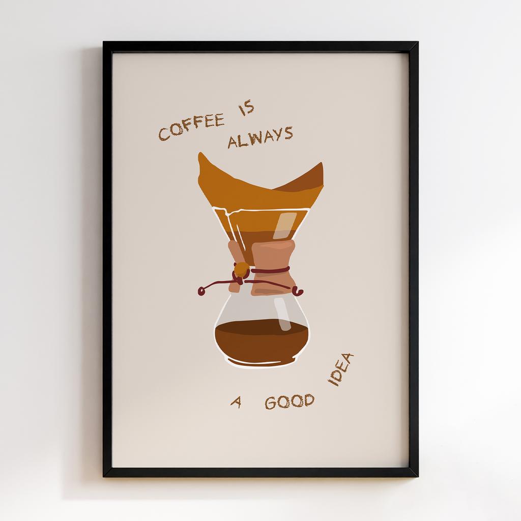 Постер Кава (Coffee) CA013