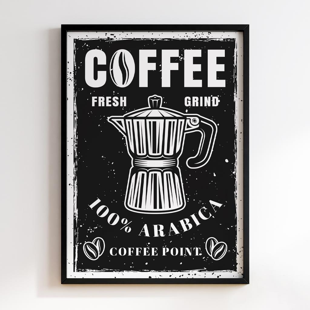 Постер Кава (Coffee) CA027