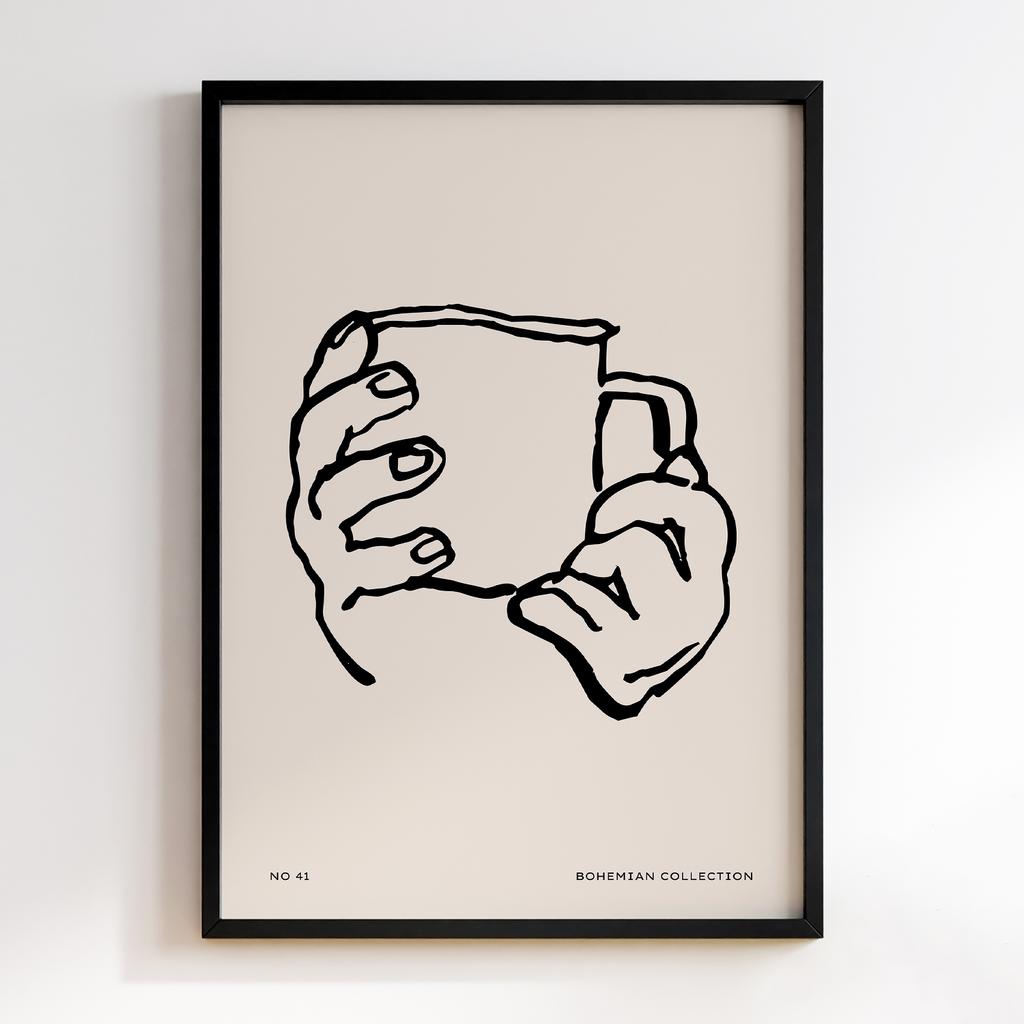 Постер Кава (Coffee) CA035