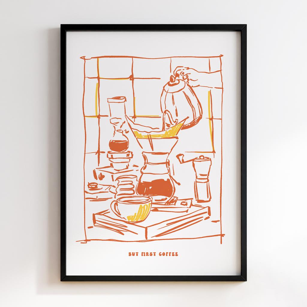 Постер Кава (Coffee) CA089