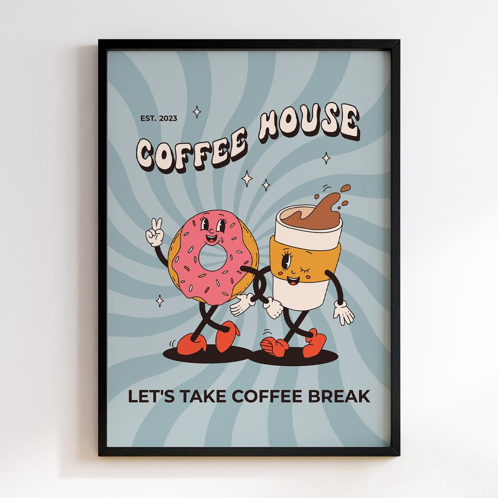 Постер Кава (Coffee) CA128