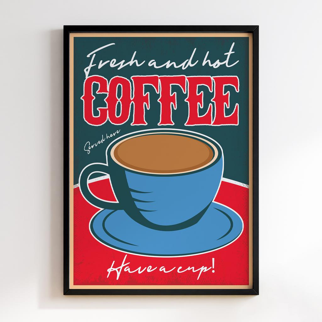 Постер Кава (Coffee) CA148