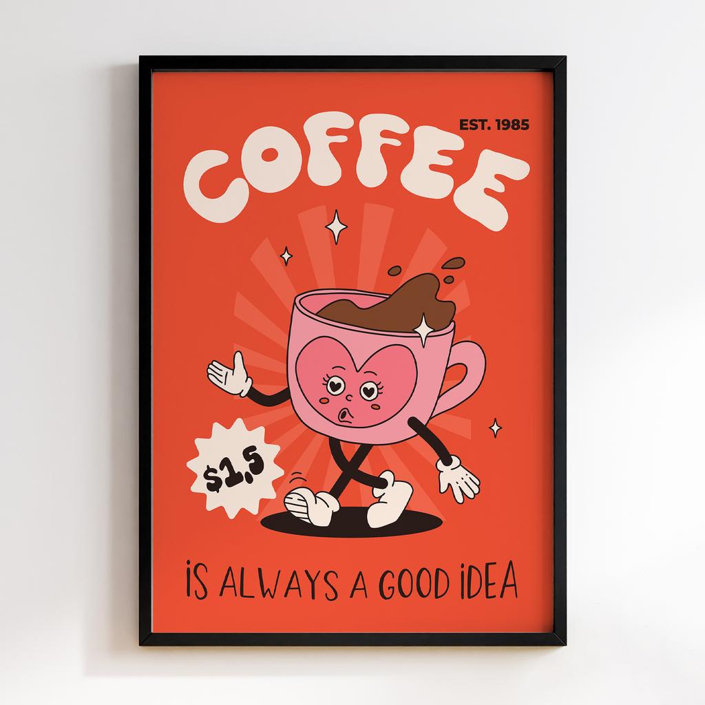 Постер Кава (Coffee) CA201