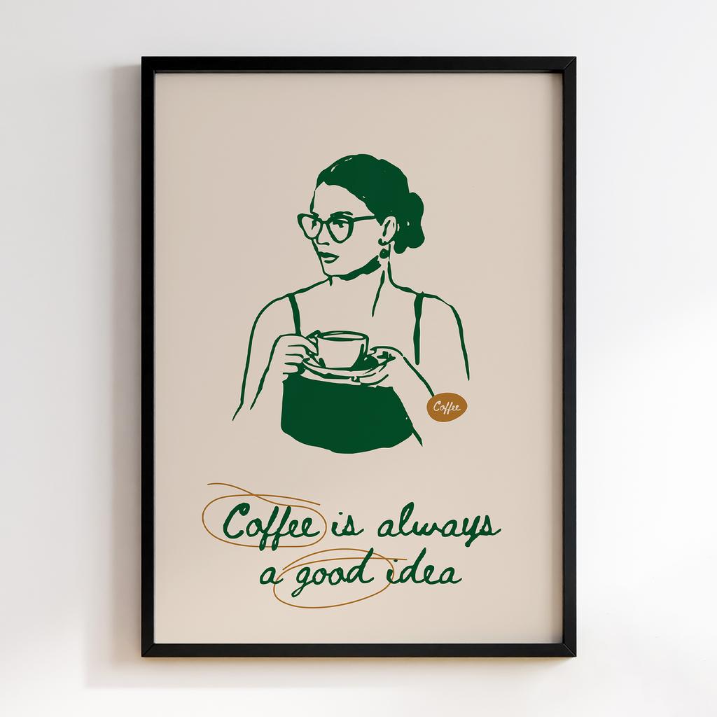 Постер Кава (Coffee) CA215