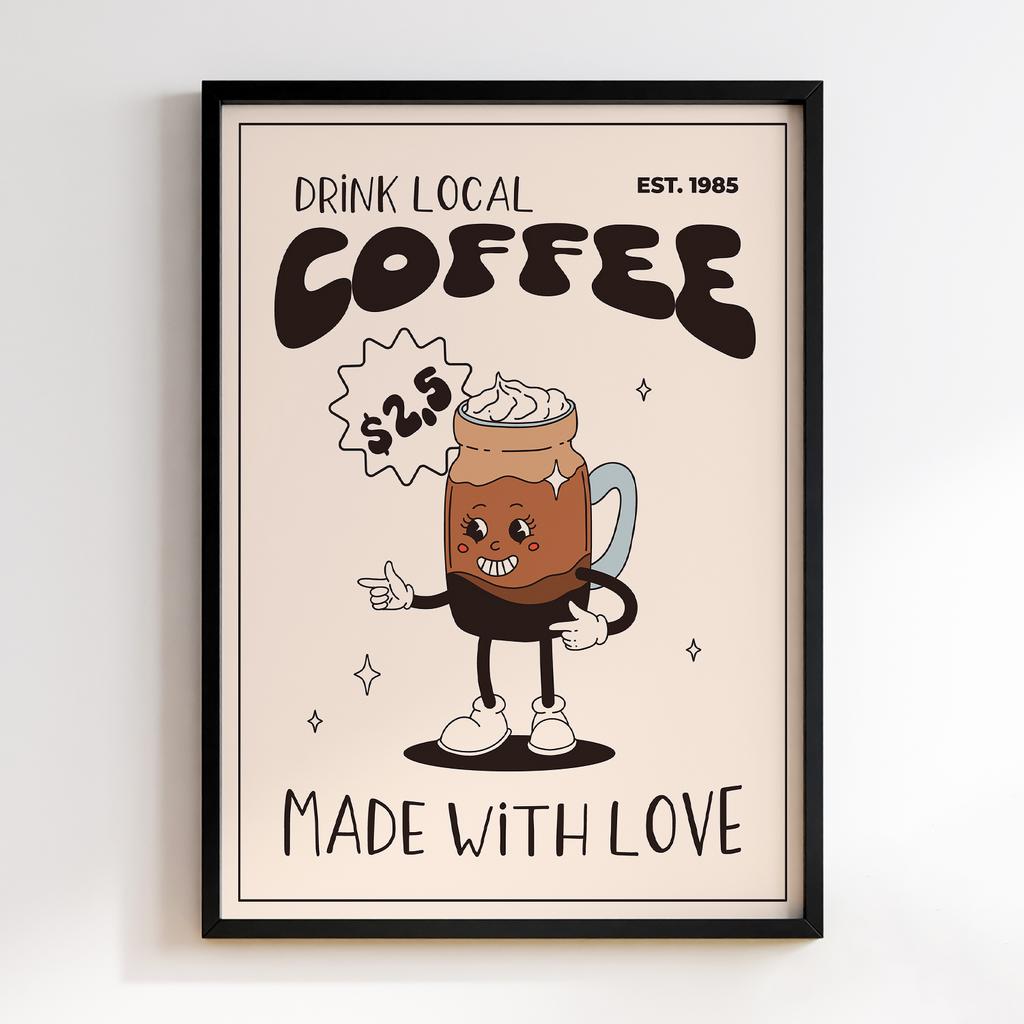 Постер Кава (Coffee) CA218