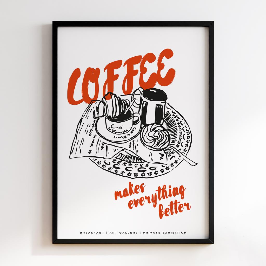 Постер Кава (Coffee) CA223