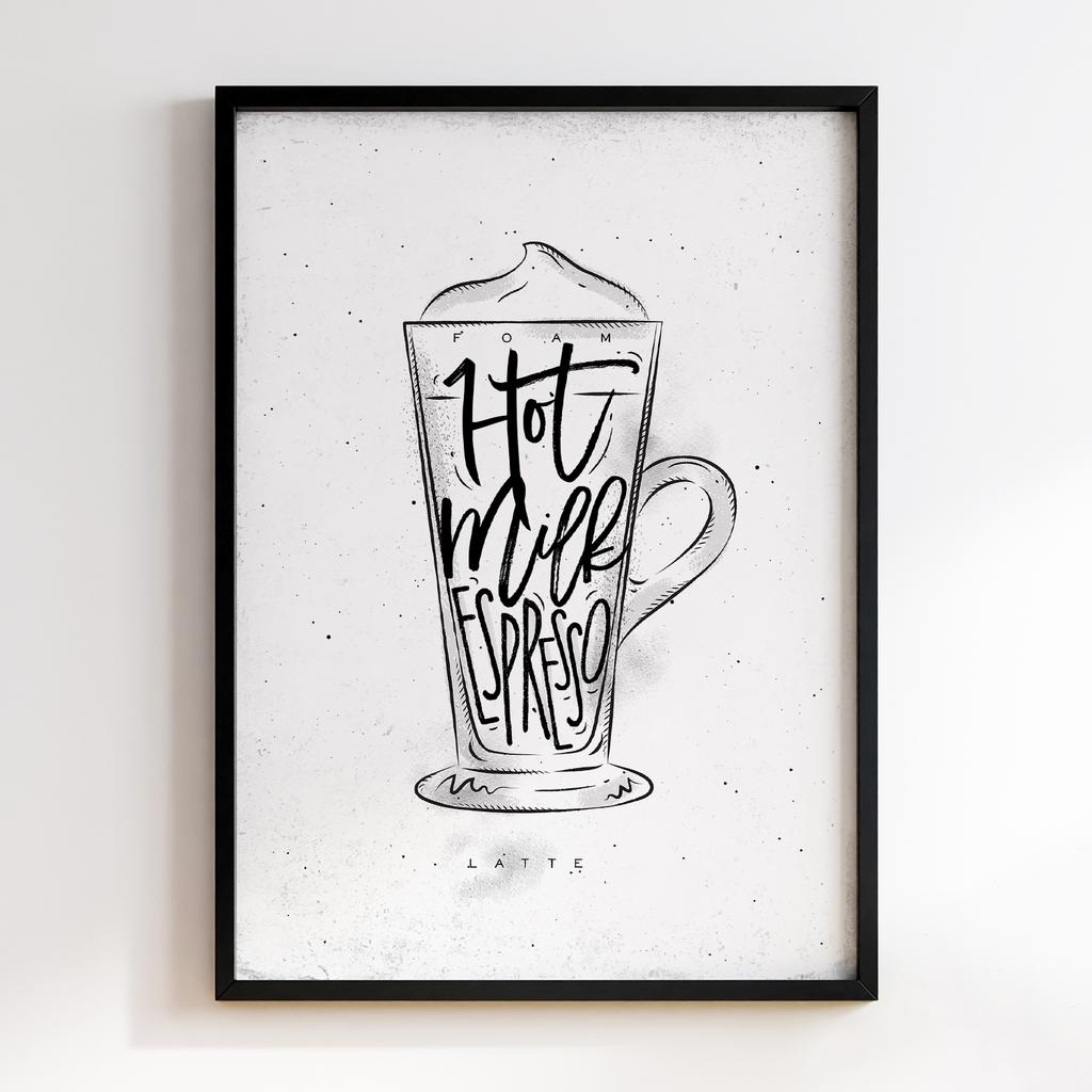 Постер Кава (Coffee) CA239