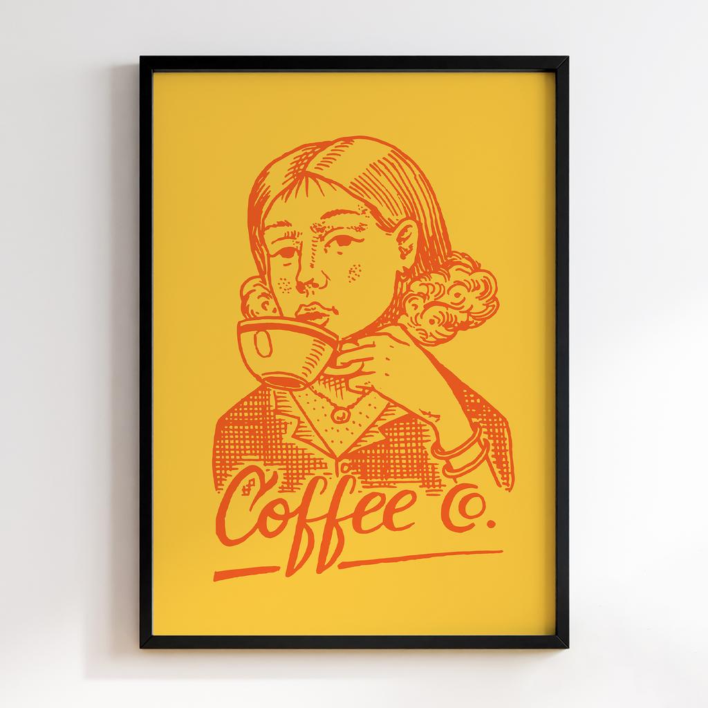 Постер Кава (Coffee) CA274