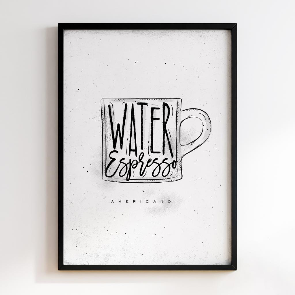 Постер Кава (Coffee) CA322