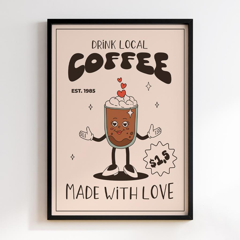 Постер Кава (Coffee) CA348