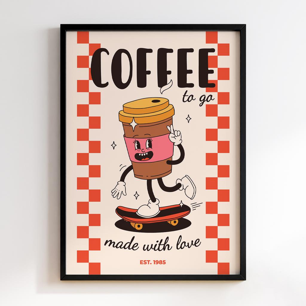 Постер Кава (Coffee) CA356