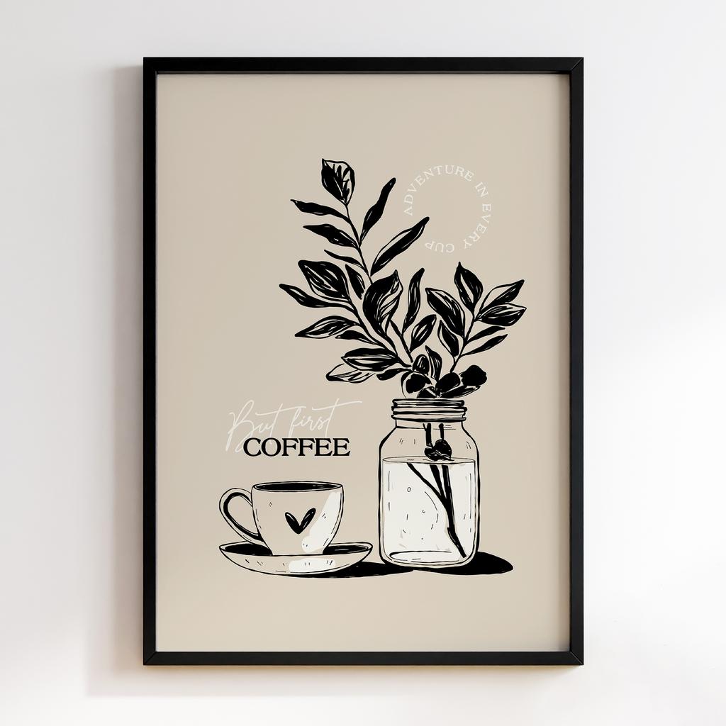 Постер Кава (Coffee) CA369