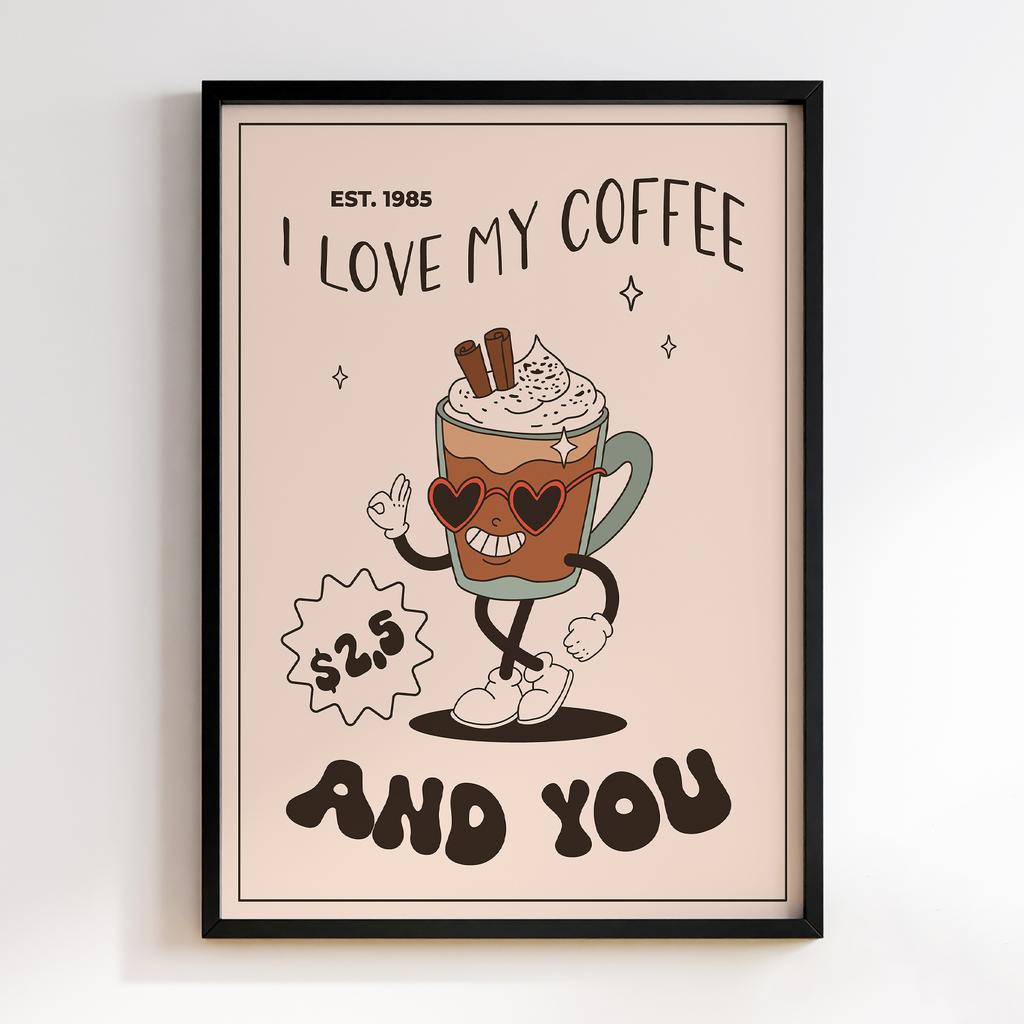 Постер Кава (Coffee) CA371