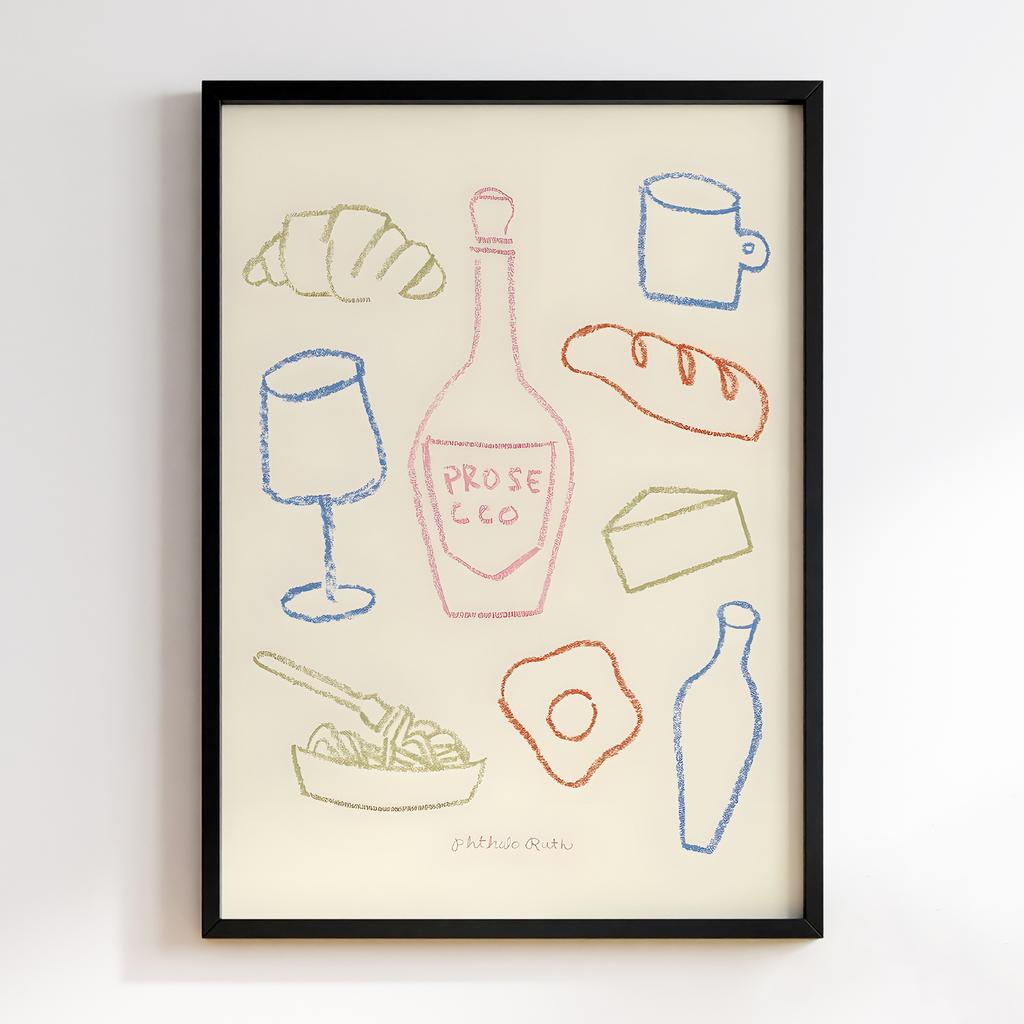 Постер на кухню Kitchen Modern Art KT161