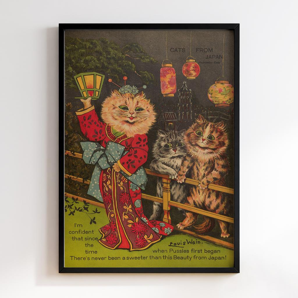 Постер Луїс Вейн (Louis William Wain) LW003