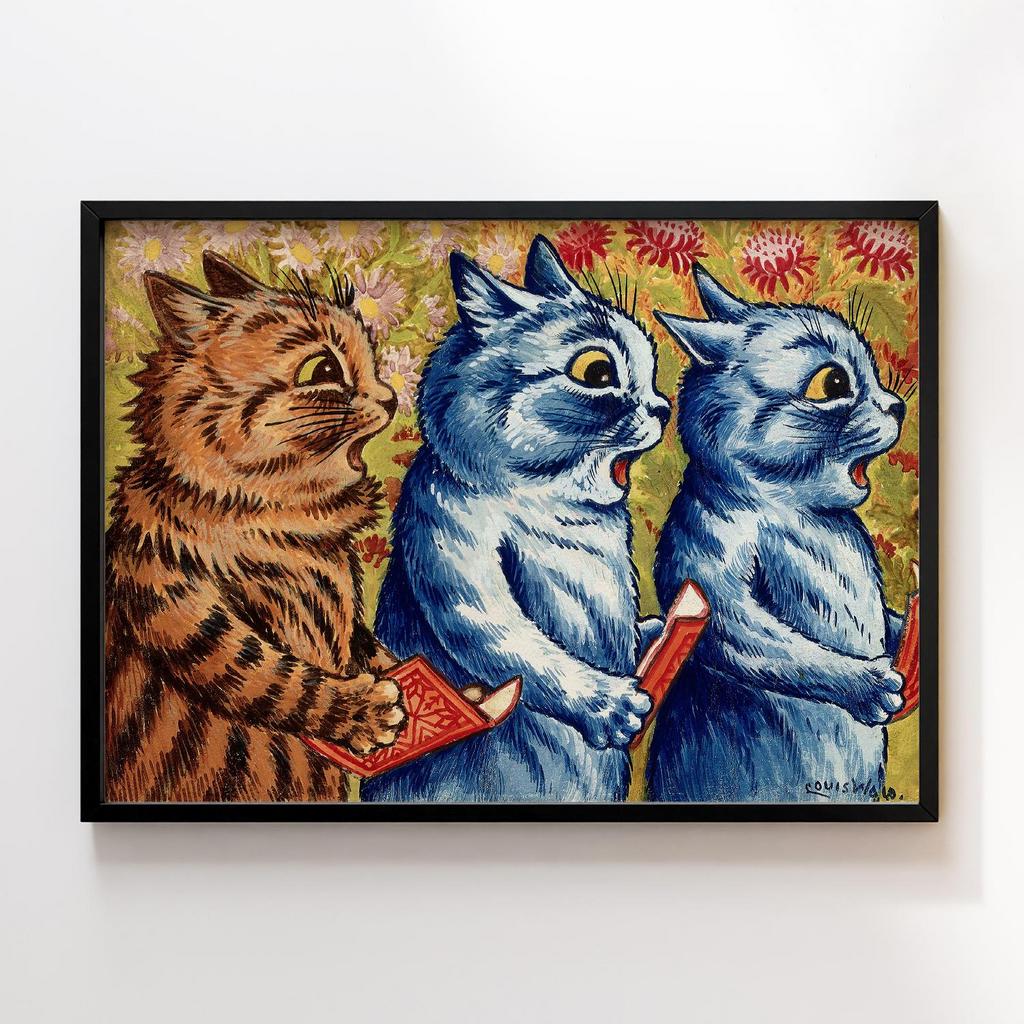 Постер Луїс Вейн (Louis William Wain) LW010