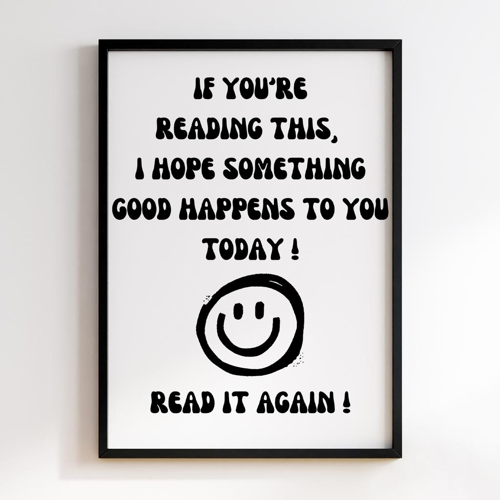 If You're Reading This