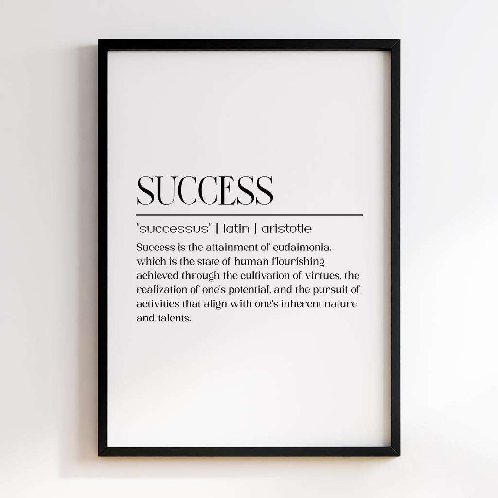 SUCCESS WHITE