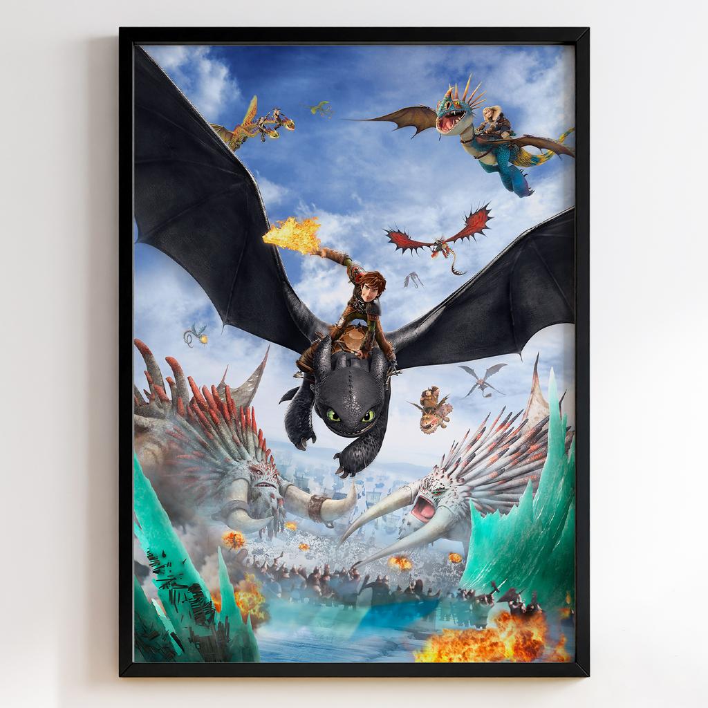 Як Приборкати Дракона 2 | How to Train Your Dragon 2 #10950