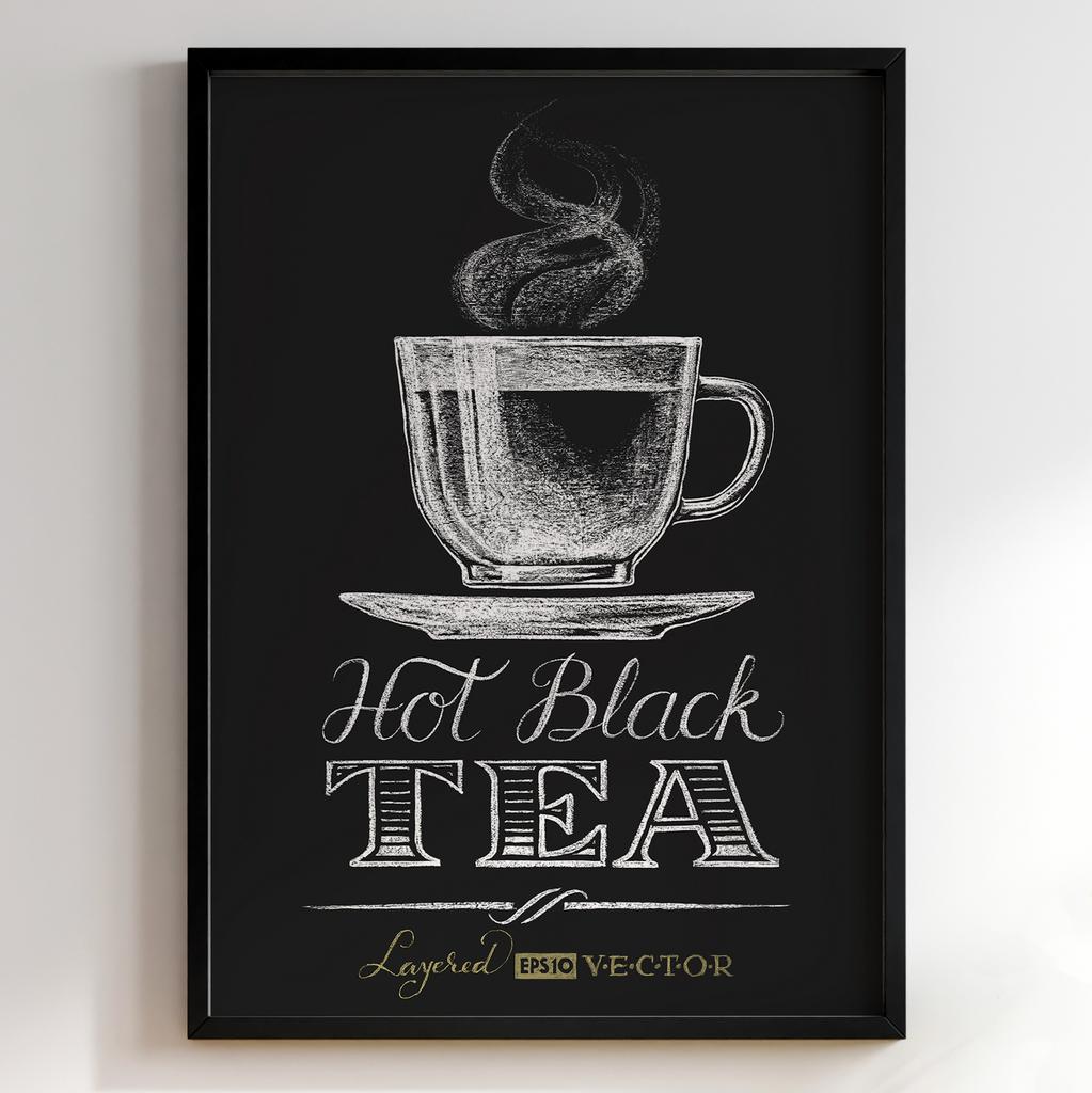 Постер з кавою | Cтильна картина для кавʼярень