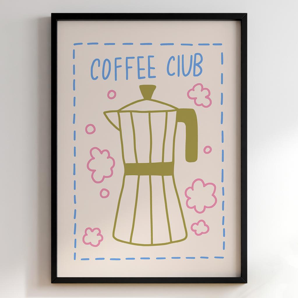 Постер з кавою | Cтильна картина для кавʼярень