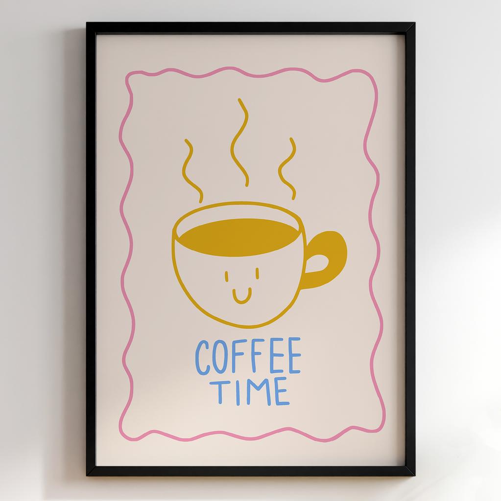 Постер з кавою | Cтильна картина для кавʼярень